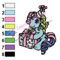 My Little Pony Embroidery Design 02